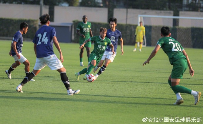 教學賽:北京國安1-1拉查武里 曹永競助攻法比奧得分 ???