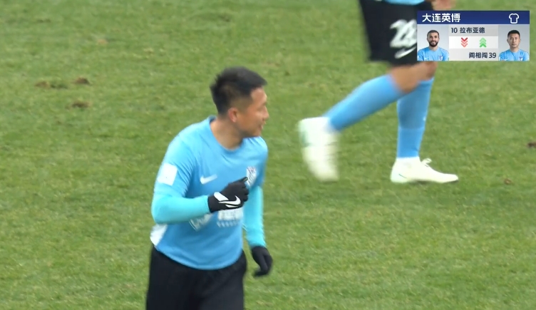  隊長來了！38歲閻相闖替補登場，上演賽季&重返中超首秀！