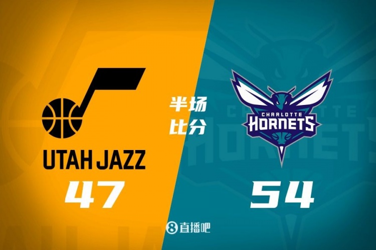  半場戰報-小橋14分 小喬治11分 黃蜂54-47領先爵士