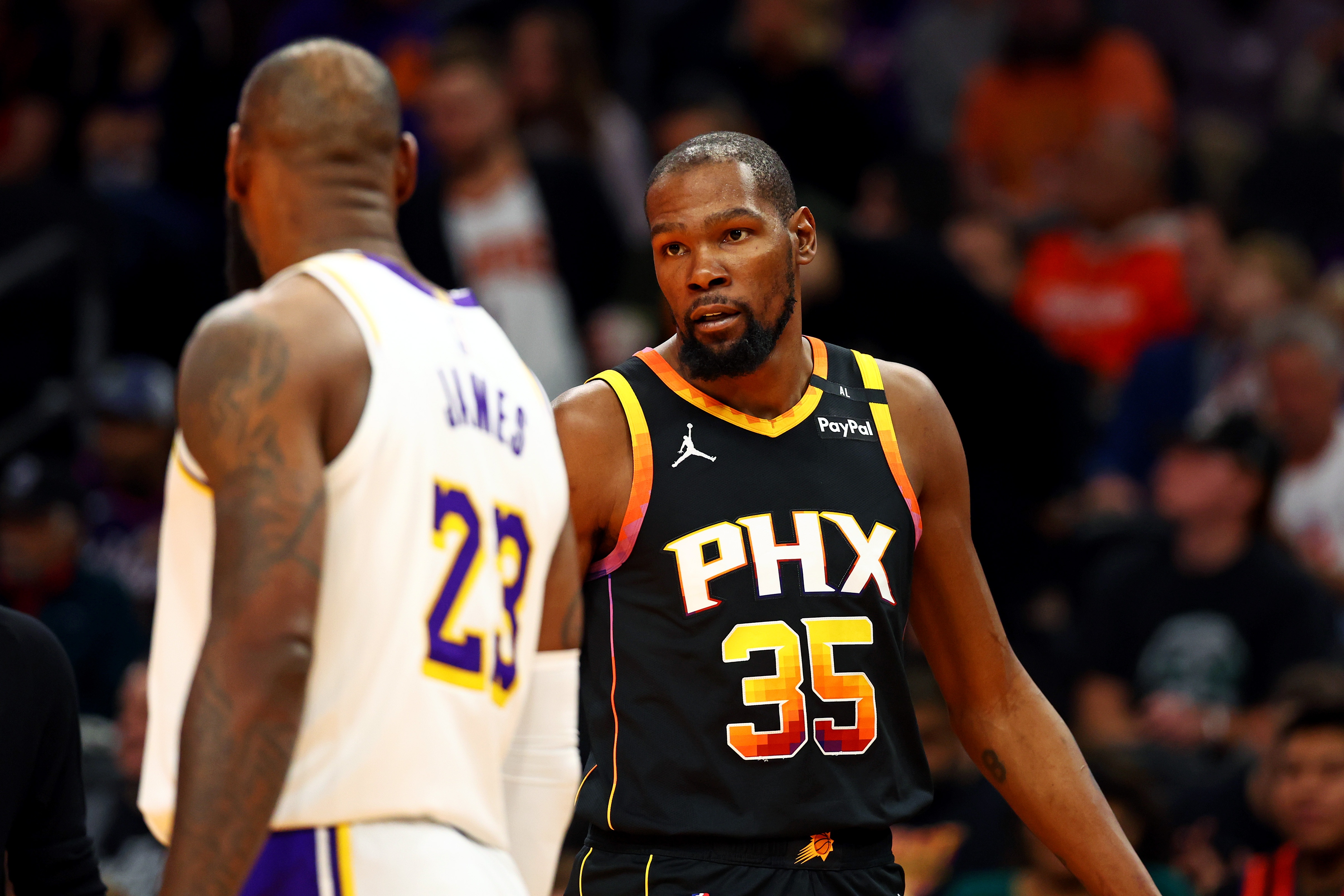  KD：沒考慮過達到40000分 勒布朗很特別&他一直保持健康和持續性