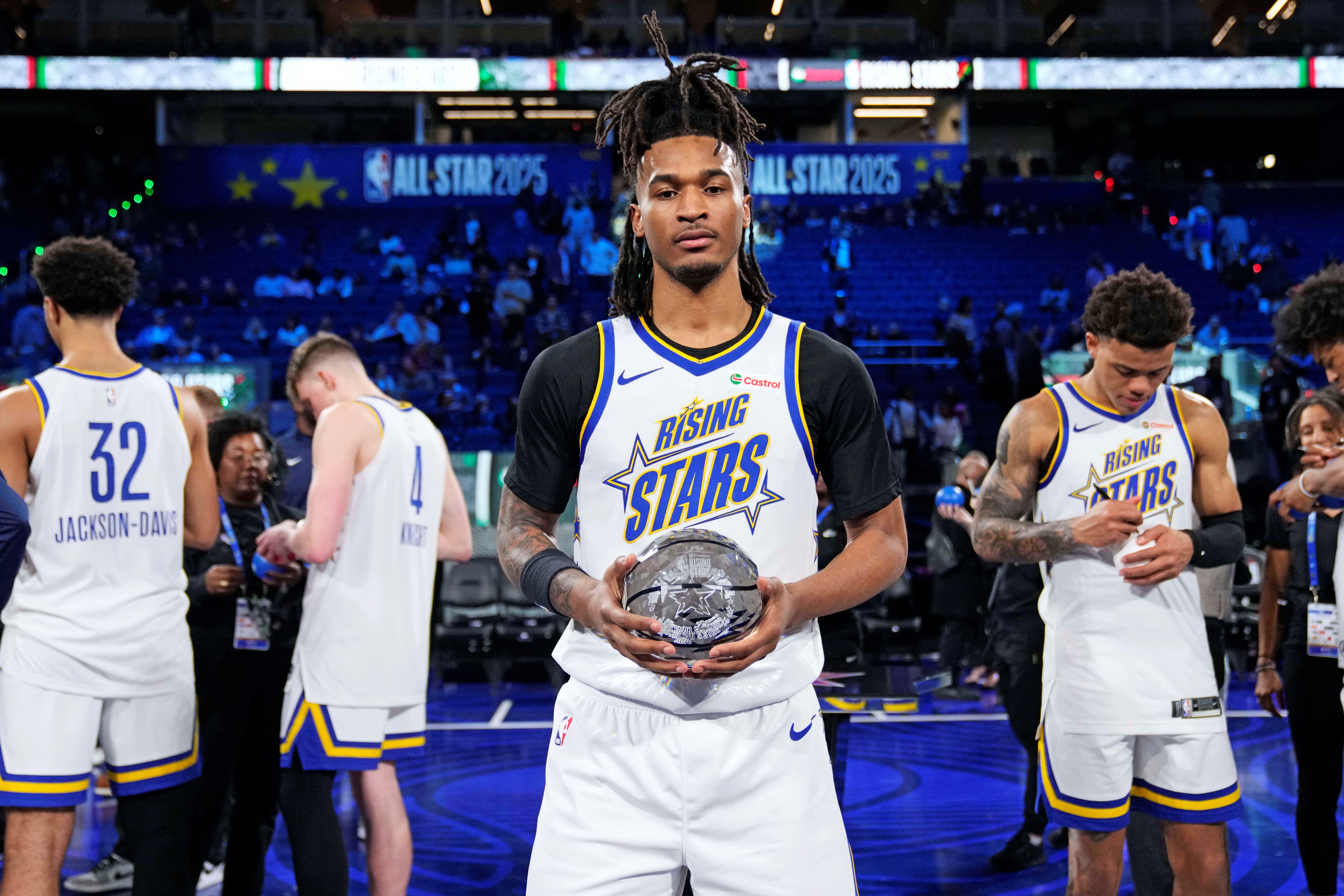 斬獲新秀賽MVP!卡斯爾:全明星周末很成功也很有趣